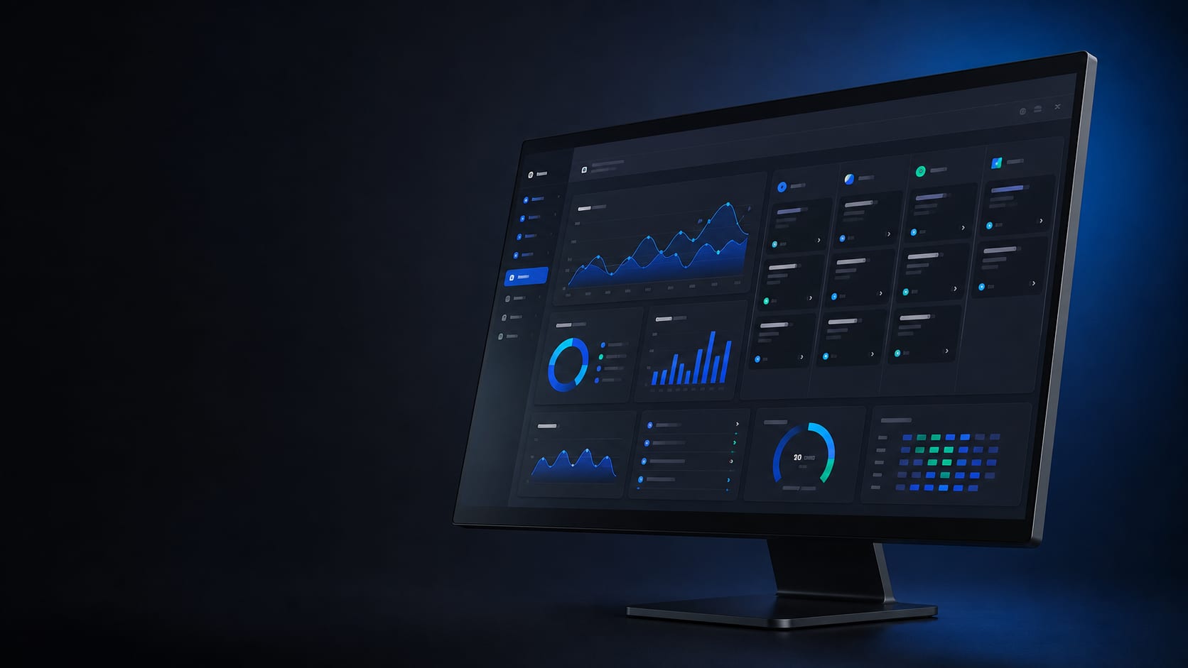 Enterprise dashboard interface