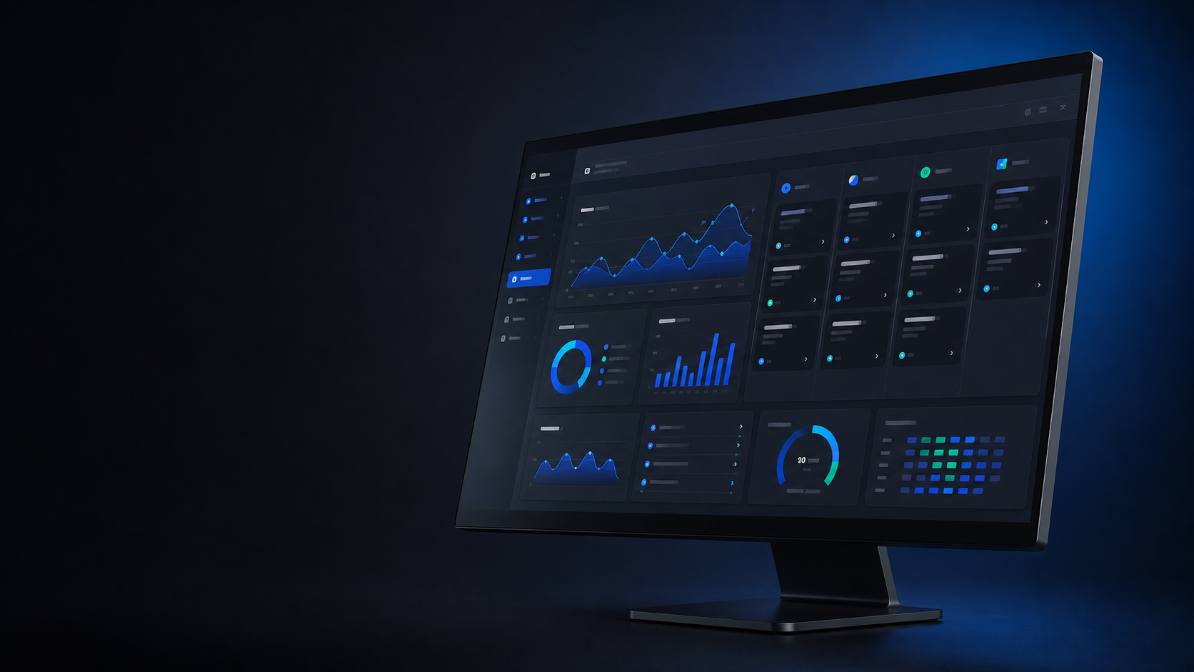 Enterprise dashboard interface